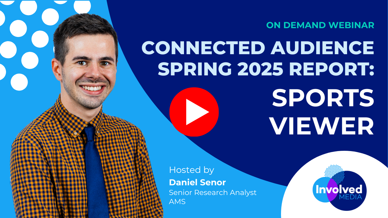 Danny Senor connected audience spring 2025 report on sports viewer